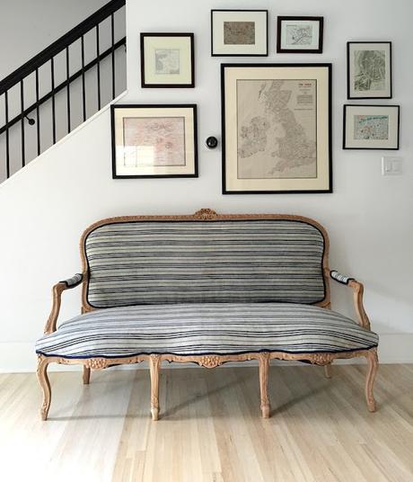 Antes y después: Una nueva vida para un sofá más bien feucho