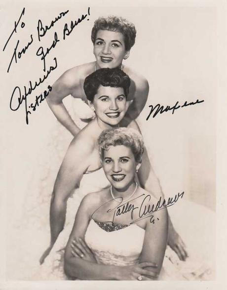 Los grupos musicales de los años 40: The Andrews Sisters