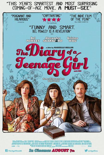 NUEVO PÓSTER PARA REINO UNIDO DEL DRAMA INDEPENDIENTE THE DIARY OF A TEENAGE GIRL