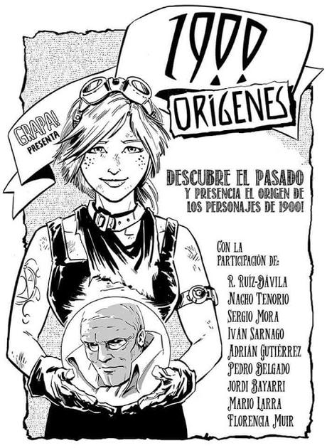 Sorteo cómic 1900 de la editorial Grapa!.