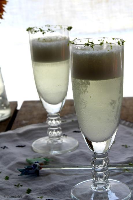 Sorbete de vino verdejo al limón