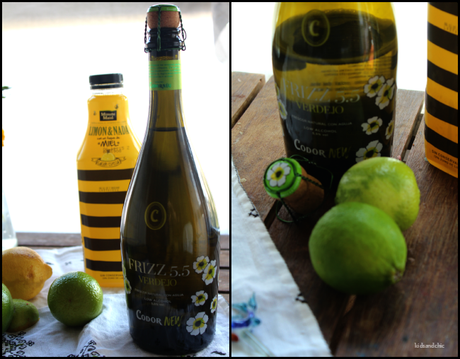 Sorbete de vino verdejo al limón