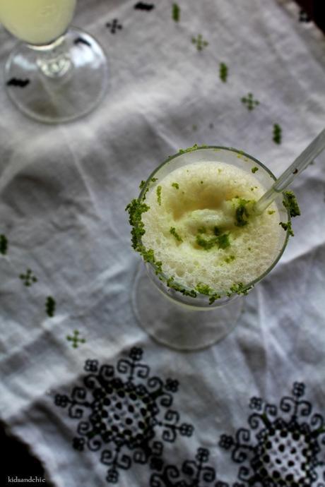 Sorbete de vino verdejo al limón