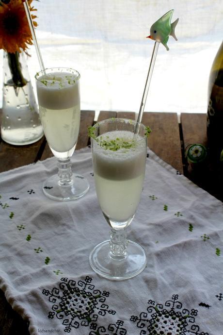 Sorbete de vino verdejo al limón