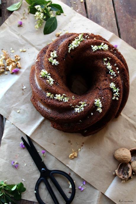 Rocky Road Bundt Cake #Bundtbakers