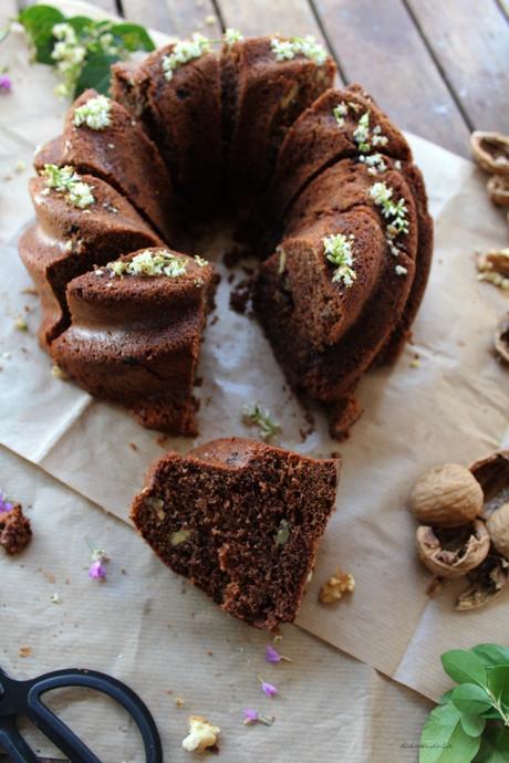 Rocky Road Bundt Cake #Bundtbakers
