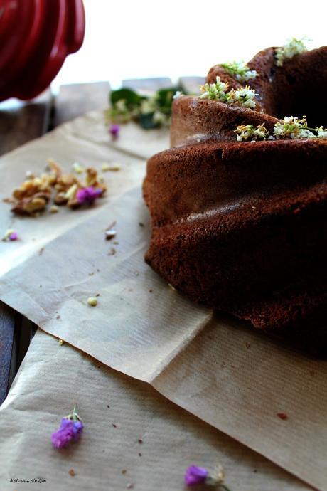 Rocky Road Bundt Cake #Bundtbakers