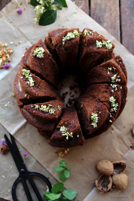 Rocky Road Bundt Cake #Bundtbakers