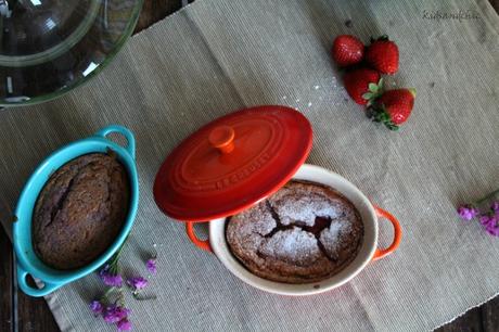Soufflé de fresas