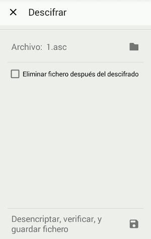 Desencriptar archivos de Android