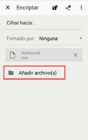 Encriptar archivos en Android