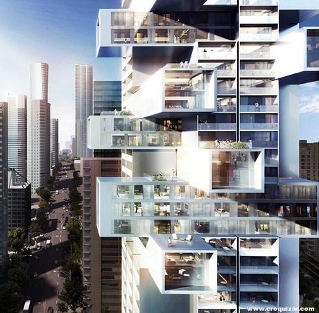 Nueva Torre residencial en Vancouver de Büro Ole Scheeren NOT-066-Büro Ole Scheeren, torre residencial en Vancouver (Canadá)-1