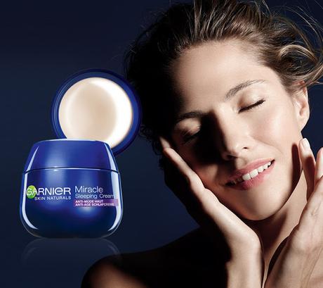 miracle sleeping cream, garnier