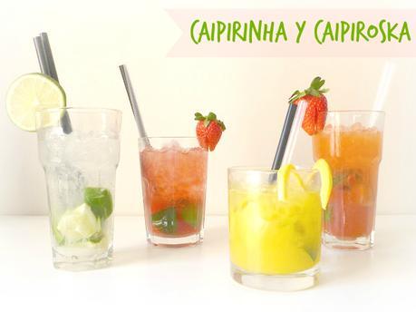 Caipirinha y Caipiroska de Fresa