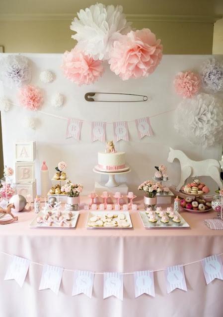 Baby Shower Niña: Hermosas Decoraciones