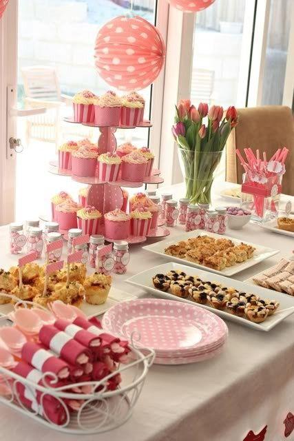 Baby Shower Niña: Hermosas Decoraciones