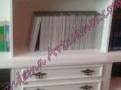 Lacado blanco libreria