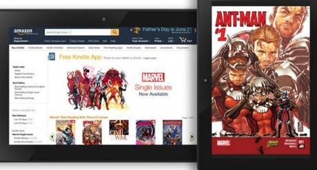 Marvel ha confirmado que ha añadido más de 12.000 cómics en el Kindle