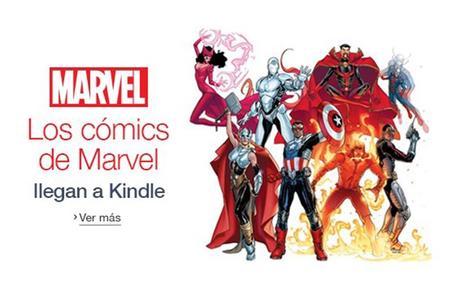 Marvel ha confirmado que ha añadido más de 12.000 cómics en el Kindle