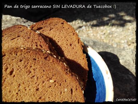 Pan de trigo sarraceno de Tuecobox! :) Por fin está aquí!!!