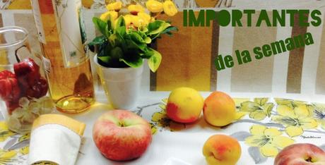 IMPORTANTES de la semana