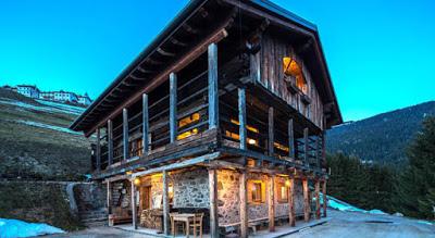 Hotel Rustico en los Alpes