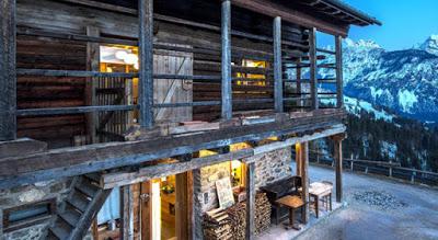 Hotel Rustico en los Alpes