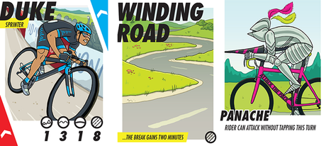 Attack The Pack, el juego de cartas sobre ciclismo que te permitirá simular una situación en un gran tour en un pelotón