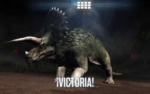 Jurassic World combate Victoria