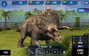 Jurassic World triceratops