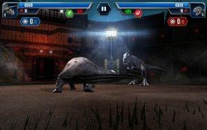 Jurassic World combate