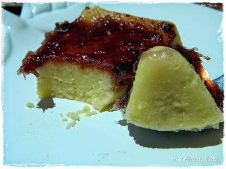 Tarta Queso fresco con gelatina de mermelada