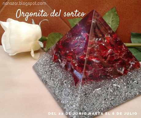 SORTEO de Orgonita de piedras roja (ABIERTO)