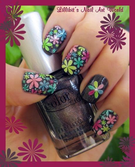 Beyond (Halo Hues de Color Club) con margaritas