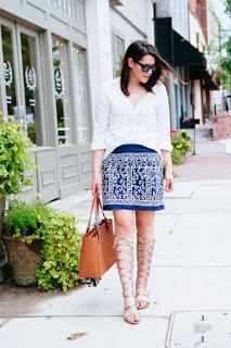 Dos bloggers, misma falda.