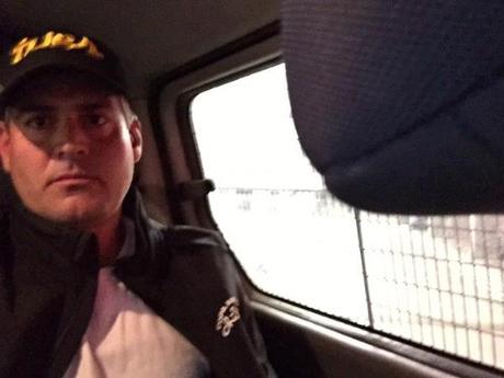 Roberto Messuti, detenido en Chile