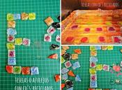 Teselas azulejos reciclados, tutorial completo paso