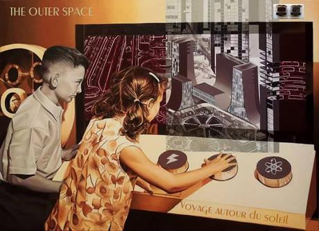 THE OUTER SPACE - VOYAGE AUTOUR DU SOLEIL ( 2015) MAXISINGLE