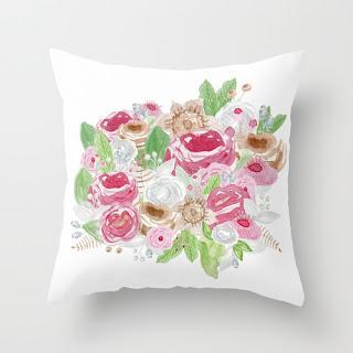 Set floral de acuarela