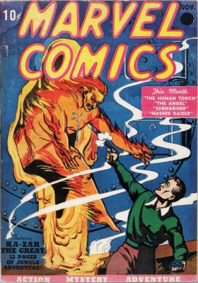 El próximo año se cumplirá el 75 Aniversario de Marvel Comics Nº 1 USA. ¿No sería hora de que se editara por fin en nuestro país...?