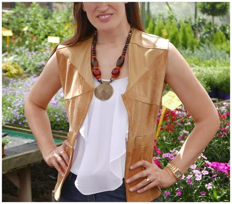 Chaleco de ante tendencia del verano 2015