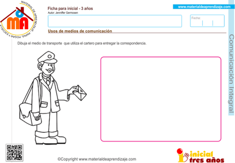 Uso de los medios de comunicación: comunicación integral 3 años