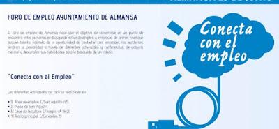 Foro de Empleo Ayto. de Almansa. “Conecta con el Empleo”. #ForoEmpleoAlmansa