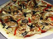 Pizza setas deshidratadas