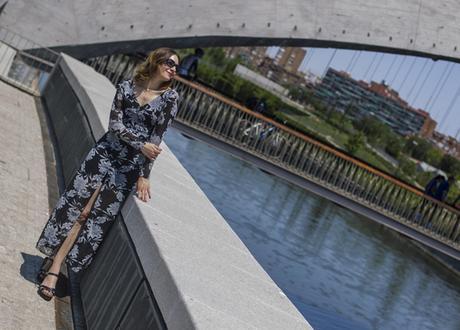 Vestido verano largo con abertura