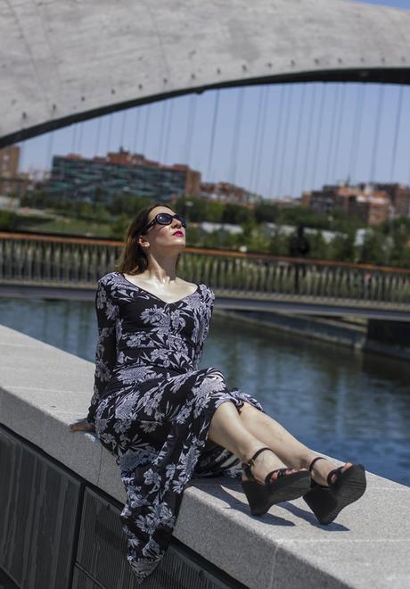 Vestido verano largo con abertura