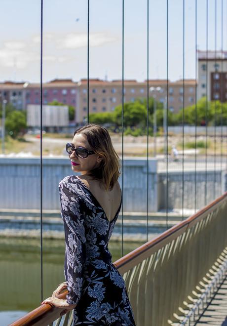 Vestido verano largo con abertura