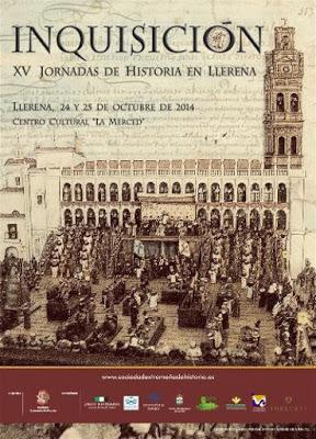 INQUISICIÓN. XV JORNADAS DE HISTORIA EN LLERENA Cartel de...