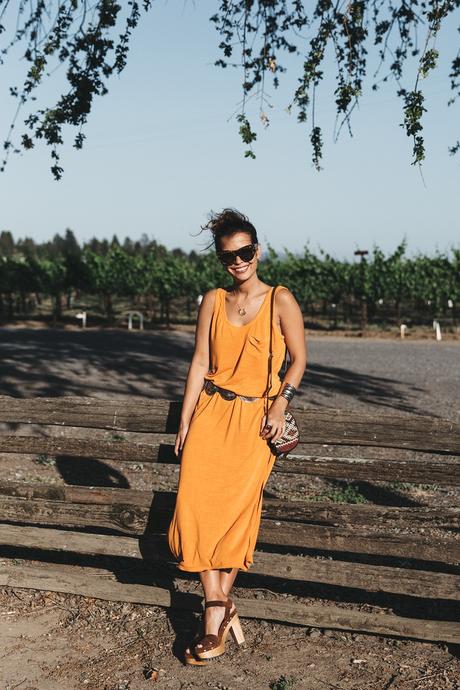 Vineyard-San_Francisco-US_101_Route-Orange_Dress-Polo_Ralph_Lauren-Outfit-Collage_On_The_Road-27