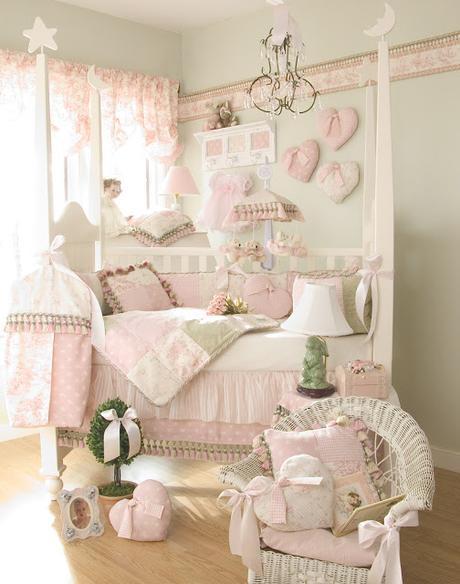 Dormitorios de bebe estilo Shabby Chic Dormitorios de bebe estilo Shabby Chic